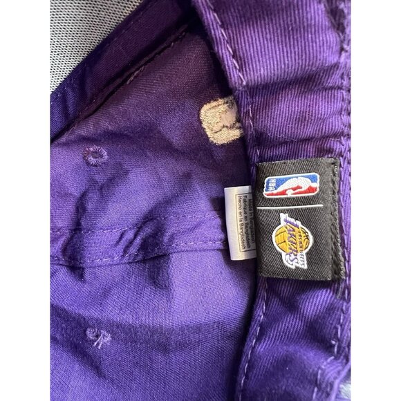 Los Angeles Lakers NBA Basketball Cap Youth Size Baseball Hat Snapback Adidas - Picture 10 of 12